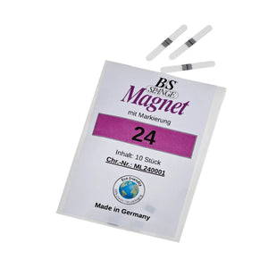 Languettes B/S Magnet - Lot de 10 - Largeur 3 mm - Plusieurs tailles - Ruck B/S Spange 