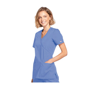 Limoges - Tunique médicale - Effet cache-coeur  - Manches courtes - Femme - Cherokee Cherokee Authentic Workwear 