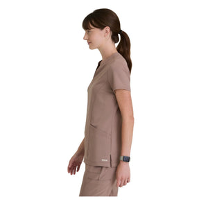 Louisa - Notched collar tunic - Women - Grey’s Anatomy Evolve Grey’s Anatomy 