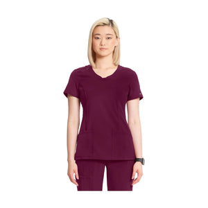 Lyon - Tunique à col rond - Femme - Cherokee Cherokee Medical Uniforms  Bordeaux-3XL