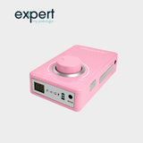PODO38S draagbare micromotor - Roze - 30.000 tpm - Met afneembaar handstuk