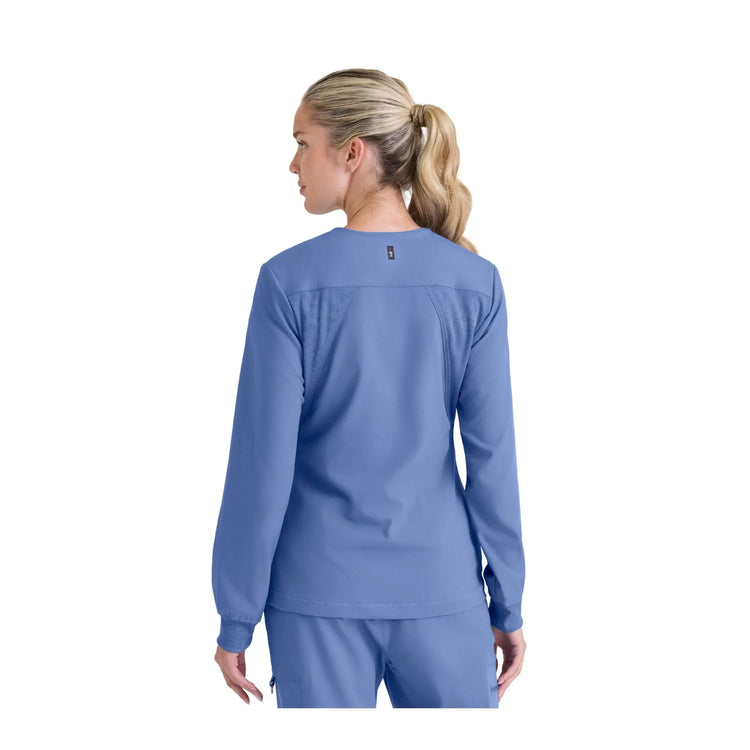 Mila - Round neck medical jacket - Women - Grey’s Anatomy Stretch Grey’s Anatomy 