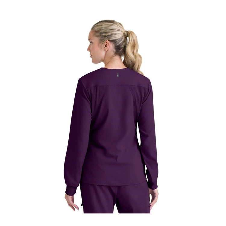 Mila - Round neck medical jacket - Women - Grey’s Anatomy Stretch Grey’s Anatomy 