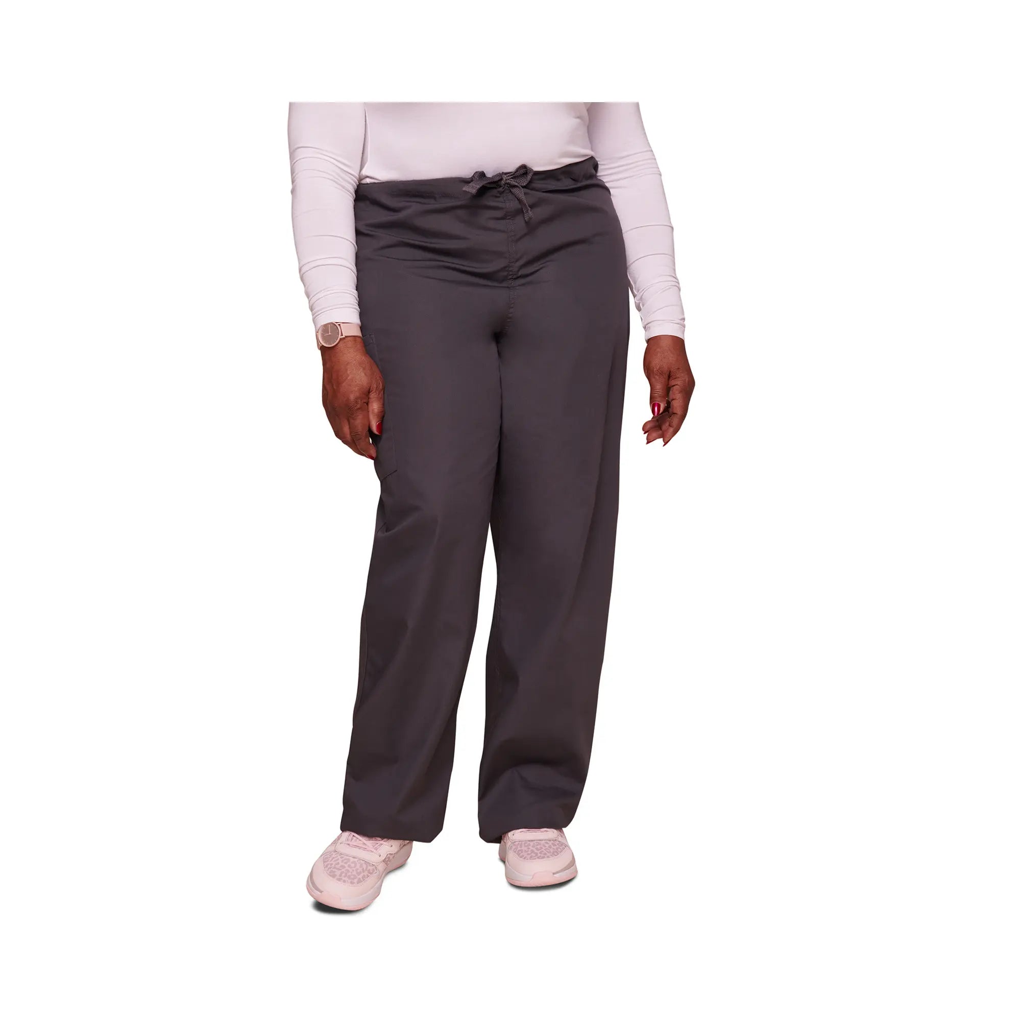 Nanterre - Pantalon large à cordon de serrage - Unisexe - Cherokee - Couleur 2 Cherokee Authentic Workwear  Anthracite-XXXL