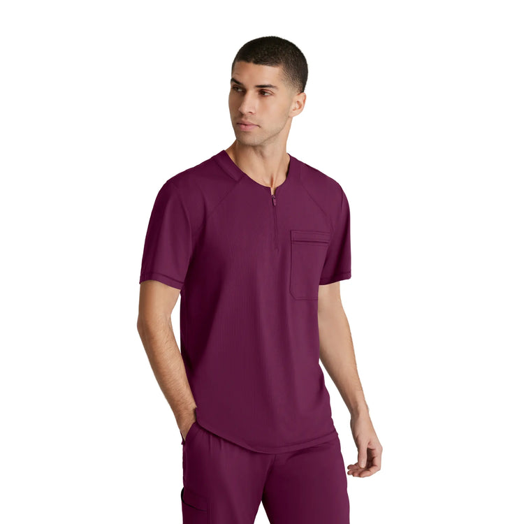 Néo - Tunique col rond à fermeture éclair - Homme - Skechers Slip-ins SKECHERS SLIP-INS KNITS  Bordeaux / XL