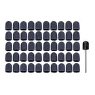Pack - Round abrasive cap holder 7002 + 50 abrasive caps 0203 Coarse grain - 10 mm - Ruck