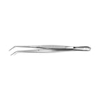 Gekarteld pincet - Lengte: 16 cm - Snijkant: 1 mm - Ruck