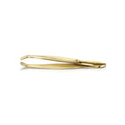 Pince à épiler dorée - Longueur : 9,5 cm - Tranchant : 3 mm - Ruck