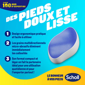 Râpe de Pédicurie - Anti-Callosités - Technologie Nano Verre - Scholl Scholl 