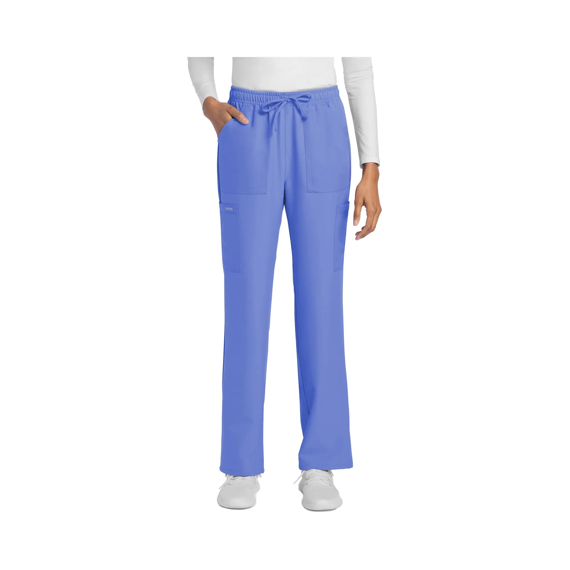 Saint-Malo - Pantalon jambes droites à cordon de serrage - Femme - Cherokee Cherokee Authentic Workwear 