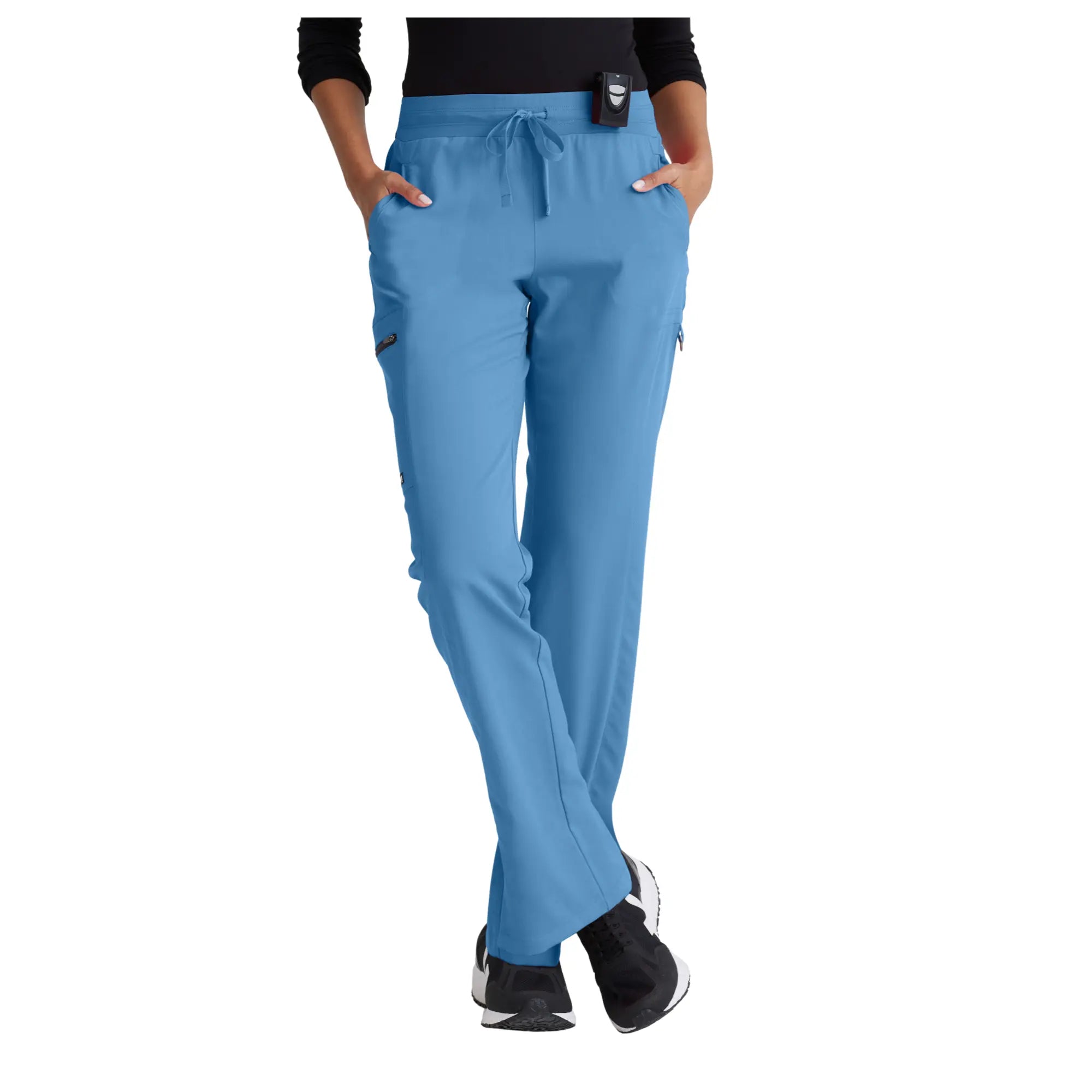 Sana - Pantalon avec cordon de serrage - Femme - Grey’s Anatomy Stretch Grey’s Anatomy  Bleu Ciel / XL
