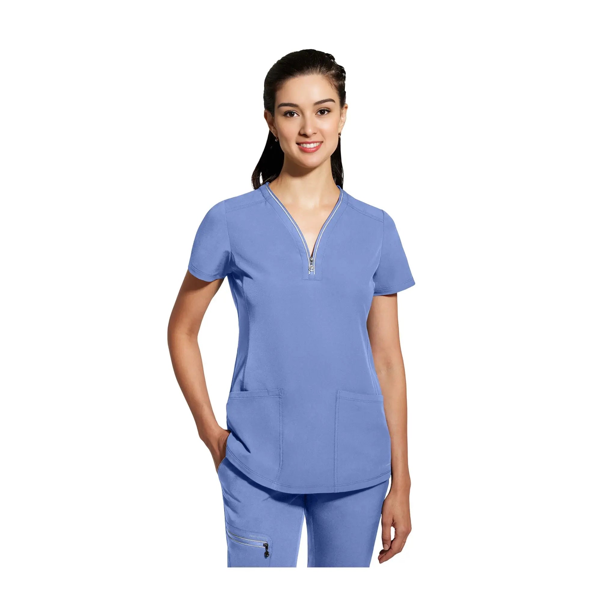 Sonia - Tuniek met V-hals met ritssluiting - Dames - Healing Hands Healing Hands 