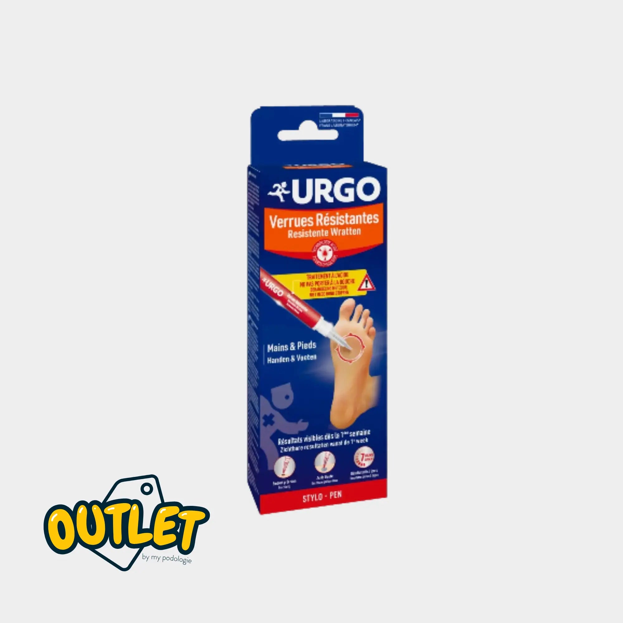 Pen voor de behandeling van resistente wratten - 2 ml - Urgo // Verouderde datum Urgo 