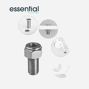 Buisvormige roestvrijstalen loeplamphouder - Essential van My Podologie Essential 