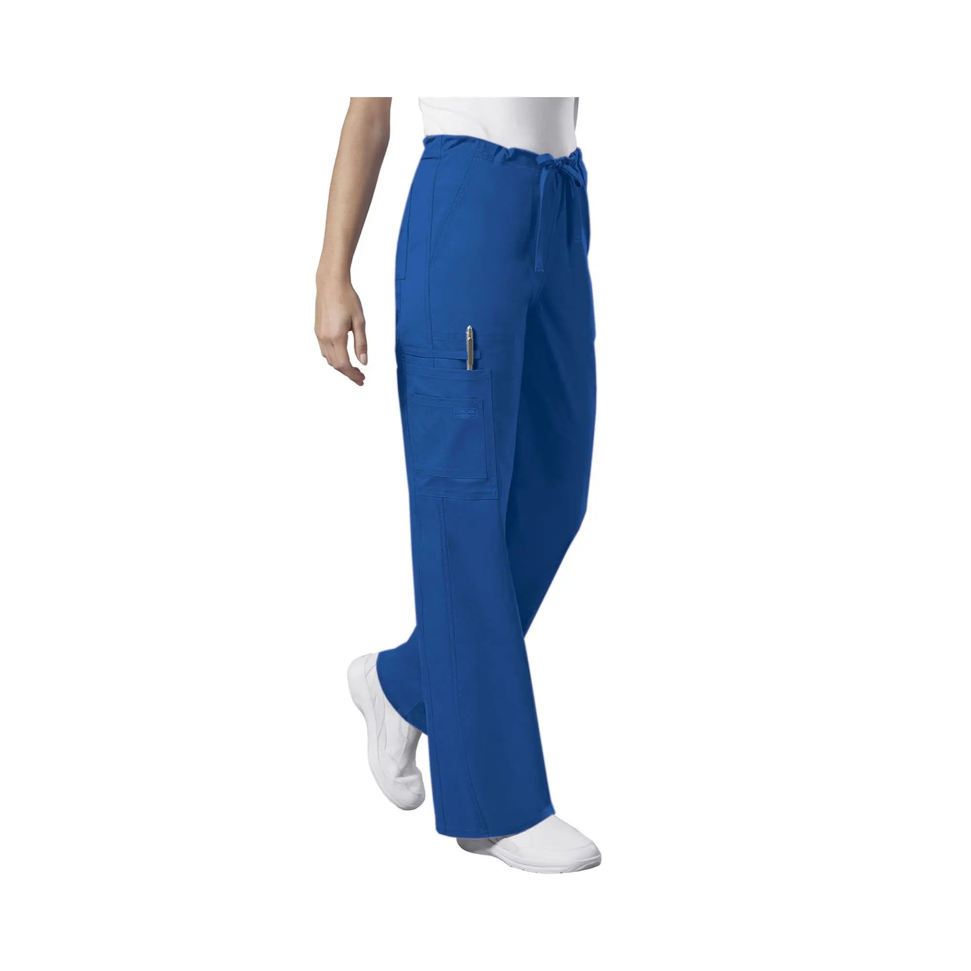 Tourcoing - Pantalon large à cordon de serrage - Unisexe - Cherokee Cherokee Authentic Workwear  Bleu-Roi-XXXL