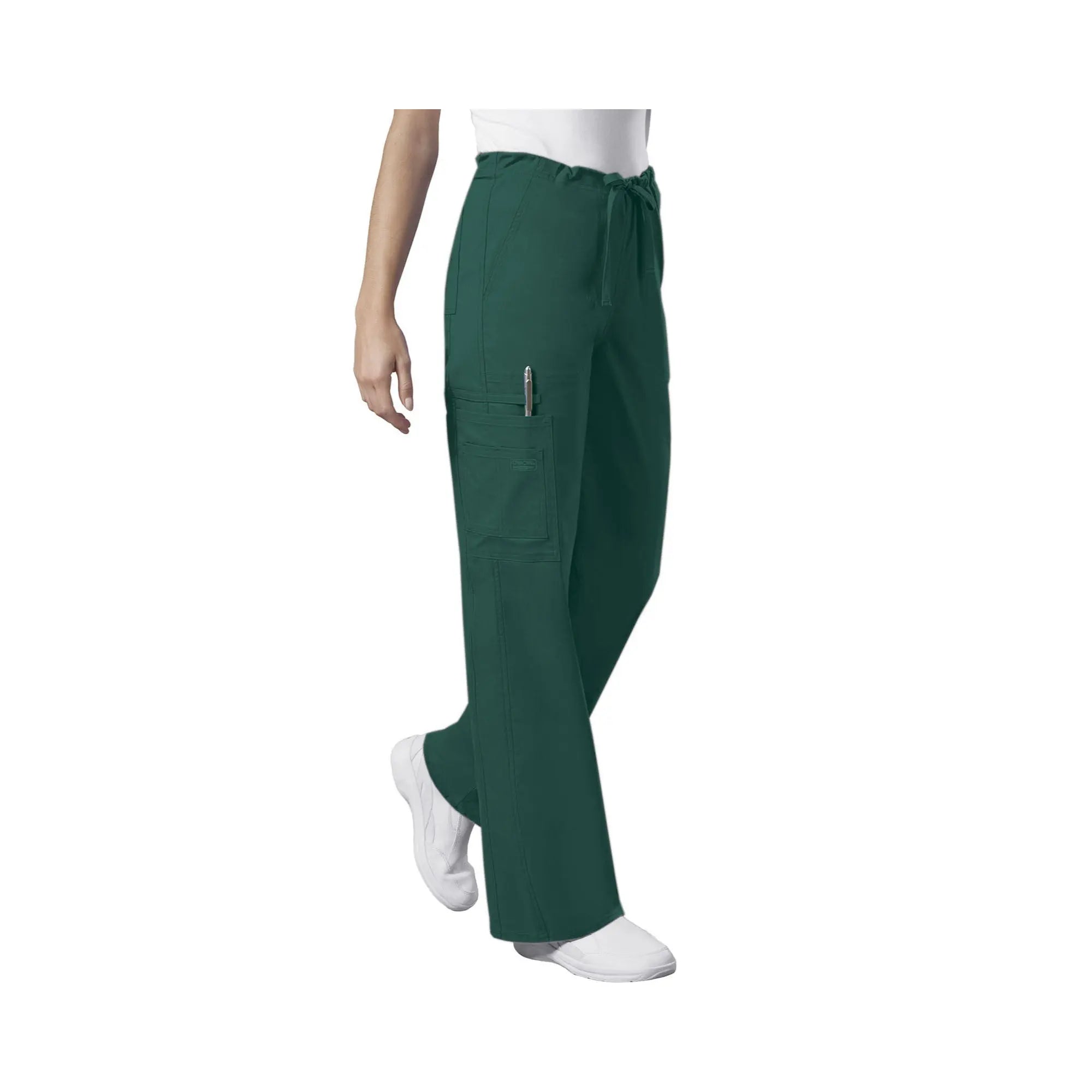 Tourcoing - Pantalon large à cordon de serrage - Unisexe - Cherokee Cherokee Authentic Workwear  Vert-Chasseur-XXXL
