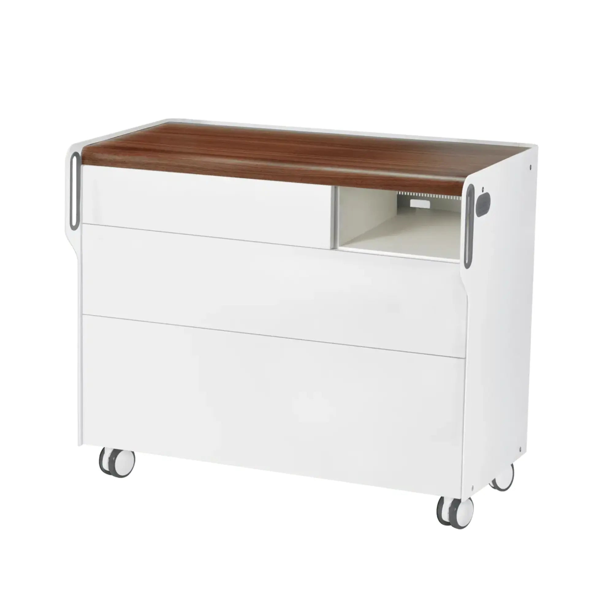 Unité de Podologie "Room Move" - Taille L - Ruck Ruck  Noyer-2-compartiment-micromoteur-à-droite-Non