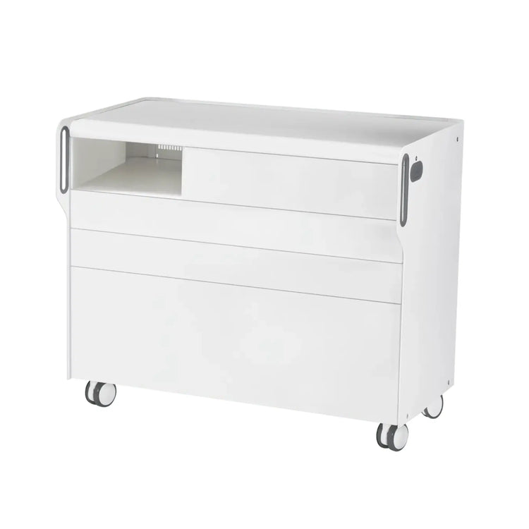 Unité de Podologie "Room Move" - Taille L - Ruck Ruck  Blanc-3-compartiment-micromoteur-à-gauche-Non