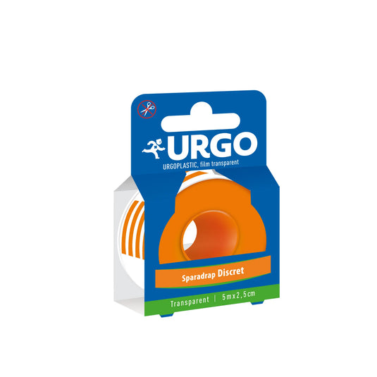 Urgoplastic - Discrete pleister - 5 m x 2,5 cm - Urgo Urgo 