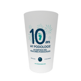 Herbruikbaar glas 10 jaar Mijn Podotherapie